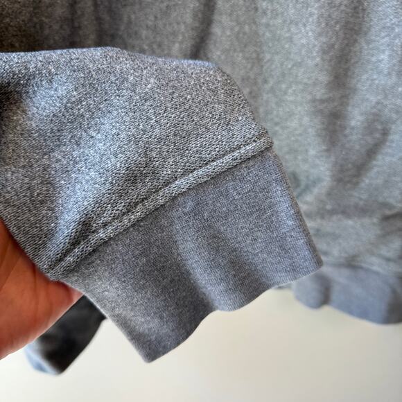 J. Crew Men's Half Zip Mock Neck Pullover Sweater Top Gray Size X-Large - Picture 5 of 8